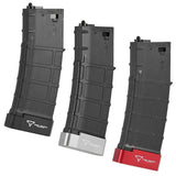 【 E&C 製 】M4 PMAGシリーズ対応 TTI マガジンエクステンション マガジンバンパー レプリカ CNCアルミ合金製 / RED レッド [MP183]