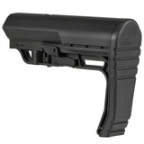 【 E&C 製 】 M4シリーズ対応 MFT BATTLELINK MINIMALIST カービンストック レプリカ 軽量ポリマー樹脂 QDスリングホール ＆ ラバーバットパッド付