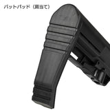 【 E&C 製 】 M4シリーズ対応 MFT BATTLELINK MINIMALIST カービンストック レプリカ 軽量ポリマー樹脂 QDスリングホール ＆ ラバーバットパッド付