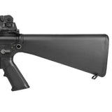 【 E&C 製 】電動ガン M4/M16シリーズ対応 M16A1 固定ストック レプリカ 強化ポリマー製 A1ストック / BK(ブラック)