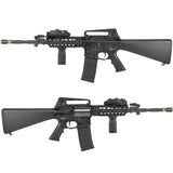 【 E&C 製 】電動ガン M4/M16シリーズ対応 M16A1 固定ストック レプリカ 強化ポリマー製 A1ストック / BK(ブラック)