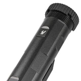 【 E&C 製 】電動ガン M4 / M16 シリーズ対応 SI ピットストック & レシーバーエクステンション セット レプリカ CNCアルミ合金製 BK ブラック
