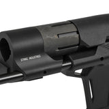 【 E&C 製 】電動ガン M4 シリーズ対応 SI PDW スタビライザー ブレース レプリカ 複合素材 (スチール/アルミ/樹脂/ゴム) / BK ブラック