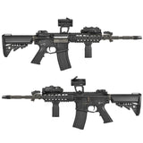 【 E&C 製 】 14mm逆ネジ 対応 M16A1 3プロング フラッシュハイダー チューリップハイダー レプリカ アルミ合金製 XM16E1 M602 ベトナム / BK ブラック