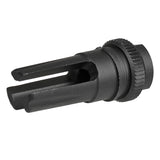 【 E&C 製 】 14mm逆ネジ 対応 AAC BLACKOUT 51T フラッシュハイダー & BLASTOUT ブラストシールド レプリカ セット ブラストダイバータ アルミ合金製
