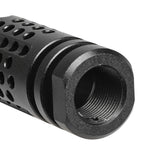 【 E&C 製 】 14mm逆ネジ 対応 SLR Synergy Mini Comp 5.56 コンペンセイター レプリカ アルミ合金製 / BK ブラック