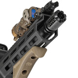 【 E&C 製 】 14mm逆ネジ 対応 SLR Synergy Mini Comp 5.56 コンペンセイター レプリカ アルミ合金製 / BK ブラック