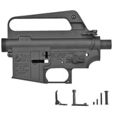 【 E&C 製 】 電動ガン M4/M16 対応 CNC刻印タイプ M16VN ベトナム アルミフレーム & 外装パーツ セット [ MP312C ]  Colt AR15 メタルレシーバー アッパー ロアー