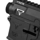 【 E&C 製 】 電動ガン M4シリーズ 対応 TTI TR-1 メタルフレーム & 外装パーツ セット リアル刻印入り アルミ合金製 メタルレシーバー アッパー ロアー