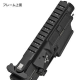 【 E&C 製 】 電動ガン M4シリーズ 対応 TTI TR-1 メタルフレーム & 外装パーツ セット リアル刻印入り アルミ合金製 メタルレシーバー アッパー ロアー