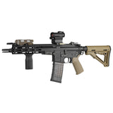 【 5KU 製 】14mm逆ネジ対応 KAC QDC/CRS-PRT サプレッサー ＆ シュラウド レプリカセット アルミ合金製 ハードアナダイズド仕上げ