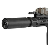 【 5KU 製 】14mm逆ネジ対応 KAC QDC/CRS-PRT サプレッサー ＆ シュラウド レプリカセット アルミ合金製 ハードアナダイズド仕上げ