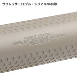 【 5KU 製 】14mm逆ネジ対応 KAC QDC/CRS-PRT サプレッサー ＆ シュラウド レプリカセット アルミ合金製 ハードアナダイズド仕上げ