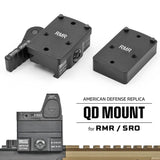 RMR SRO QDマウント ハイマウント ライザー かさ上げ 20mm レイル レール