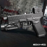【 NOVESKE (EMG) 正式ライセンス 】東京マルイ G17 Gen.5 MOS 対応 DM カスタムスライド & アウターバレル セット CNC6061アルミニウム合金 ハードアナダイズド仕上げ