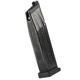 【 E&C 製 】東京マルイ GBB ハイキャパ シリーズ対応 金属製 フラット マガジンバンパー アルミ合金 BK ブラック