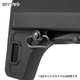 【 PTS 製 】 M4/HK416シリーズ対応 EPS-2 Enhanced Polymer Stock バッテリー収納可 デュポン強化ポリマー BK DE