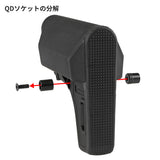 【 PTS 製 】 M4/HK416シリーズ対応 EPS-2 Enhanced Polymer Stock バッテリー収納可 デュポン強化ポリマー BK DE