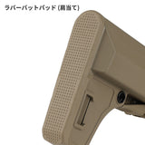 【 PTS 製 】 M4/HK416シリーズ対応 EPS-2 Enhanced Polymer Stock バッテリー収納可 デュポン強化ポリマー BK DE