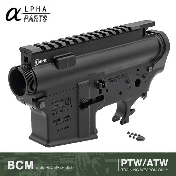 【 Alpha Parts 製 】 トレーニングウェポン PTW / ATW 専用 6061アルミCNC BCMスタイル レシーバー セット –  エアガン市場 本店