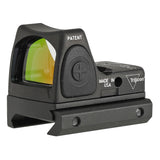 ★大光量レティクル搭載 2025ver★【 Holy Warrior 製 】Trijicon RMR ドットサイト アルミニウム合金製 マウント2種 セット / BK(ブラック)