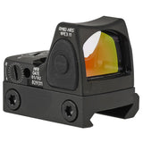 ★大光量レティクル搭載 2025ver★【 Holy Warrior 製 】Trijicon RMR ドットサイト アルミニウム合金製 マウント2種 セット / BK(ブラック)