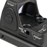 ★大光量レティクル搭載 2025ver★【 Holy Warrior 製 】Trijicon RMR ドットサイト アルミニウム合金製 マウント2種 セット / BK(ブラック)