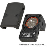 ★大光量レティクル搭載 2025ver★【 Holy Warrior 製 】Trijicon RMR ドットサイト アルミニウム合金製 マウント2種 セット / BK(ブラック)