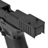 ★大光量レティクル搭載 2025ver★【 Holy Warrior 製 】Trijicon RMR ドットサイト アルミニウム合金製 マウント2種 セット / BK(ブラック)