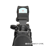 ★大光量レティクル搭載 2025ver★【 Holy Warrior 製 】Trijicon RMR ドットサイト アルミニウム合金製 マウント2種 セット / BK(ブラック)