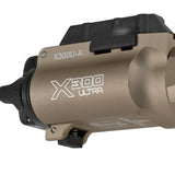 【 SOTAC製 】  SUREFIRE X300U ULTRA ハンドガンライト レプリカ ハンドガン タクティカルライト 高光度ホワイトLED搭載 リアル刻印入 アルマイト仕上げ