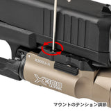 【 SOTAC製 】  SUREFIRE X300U ULTRA ハンドガンライト レプリカ ハンドガン タクティカルライト 高光度ホワイトLED搭載 リアル刻印入 アルマイト仕上げ