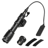 【 SOTAC製 】 SUREFIRE M600C スカウトライト ウェポンライト レプリカ 高光度ホワイトLED搭載 スイッチ 2種付き アルマイト仕上げ