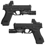 【 SOTAC製 】 SUREFIRE X300V IR ハンドガンライト レプリカ ウェポンライト 高光度ホワイトLED & IR(赤外線) 搭載 リアル刻印入 アルマイト仕上げ