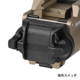 【 SOTAC製 】 SUREFIRE X300U-B ULTRA ハンドガンライト レプリカ ハンドガン タクティカルライト 高光度ホワイトLED搭載 リアル刻印入 アルマイト仕上げ