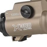 【 SOTAC製 】 SUREFIRE X300U-B ULTRA ハンドガンライト レプリカ ハンドガン タクティカルライト 高光度ホワイトLED搭載 リアル刻印入 アルマイト仕上げ