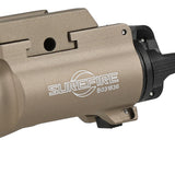 【 SOTAC製 】 SUREFIRE X300U-B ULTRA ハンドガンライト レプリカ ハンドガン タクティカルライト 高光度ホワイトLED搭載 リアル刻印入 アルマイト仕上げ