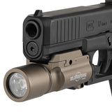 【 SOTAC製 】 SUREFIRE X300-B ハンドガンライト レプリカ ハンドガン タクティカルライト 高光度ホワイトLED搭載 リアル刻印入 アルマイト仕上げ