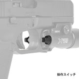 【 SOTAC製 】 SUREFIRE X300-B ハンドガンライト レプリカ ハンドガン タクティカルライト 高光度ホワイトLED搭載 リアル刻印入 アルマイト仕上げ
