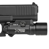 【 SOTAC製 】 SUREFIRE X300-B ハンドガンライト レプリカ ハンドガン タクティカルライト 高光度ホワイトLED搭載 リアル刻印入 アルマイト仕上げ