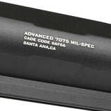 【 5KU 製 】東京マルイ M4 MWS対応 SIバッファーチューブ (Advanced Receiver Extension) Strike Industries正式ライセンス アルミ合金 アルマイト仕上げ スペーサー3種付き