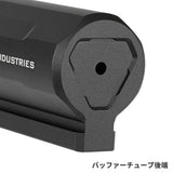 【 5KU 製 】東京マルイ M4 MWS対応 SIバッファーチューブ (Advanced Receiver Extension) Strike Industries正式ライセンス アルミ合金 アルマイト仕上げ スペーサー3種付き