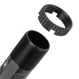 【 5KU 製 】東京マルイ M4 MWS対応 SIバッファーチューブ (Advanced Receiver Extension) Strike Industries正式ライセンス アルミ合金 アルマイト仕上げ スペーサー3種付き