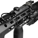 【 良品武品 】 SUREFIREタイプ X300シリーズ対応 XT00 テールキャップスイッチ ＆ SR07 デュアルリモートスイッチ セット BK ブラック