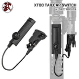 【 良品武品 】 SUREFIREタイプ X300シリーズ対応 XT00 テールキャップスイッチ ＆ SR07 デュアルリモートスイッチ セット BK ブラック