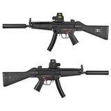 【 FMA 製 】 14mm逆ネジ 対応 フルオートトレーサー サイレンサー Gen.2 LEDストロボ内蔵 レッド/グリーン 蓄光BB弾 対応 アルミ合金製 BK ブラック