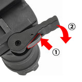 【 良品武品 】20mmレール対応 TANGODOWN QD STUBBY フォアグリップ レプリカ QDレバー搭載 ポリマー樹脂製 ショートグリップ BK ブラック