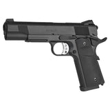 【良品武品】東京マルイ GBB ガバメントシリーズ 対応 M1911 カスタム グリップ パネル 樹脂製 Co2カートリッジ溝なし / BK(ブラック)