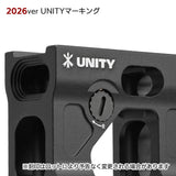 【 PTS 製 】UNITY TACTICAL 正式ライセンス T1/T2 ドットサイト 対応  FAST MICRO MOUNT レプリカ ハイマウント BUIS内蔵