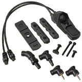 【 PTS 製 】UNITY TACTICAL 正式ライセンス 20mmレール＆M-LOK対応 AXON デュアルスイッチ モジュラー式 (SFライト/クレーンプラグ/3.5mm＆2.5mmジャック) 強化ポリマー樹脂